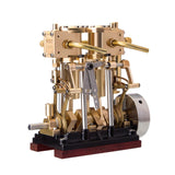 Stirlingkit KACIO LS2-13S Two Cylinder Reciprocating Steam Engine Model for 80-120CM Steamship, view 2