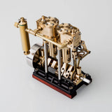 Stirlingkit KACIO LS2-13S Two Cylinder Reciprocating Steam Engine Model for 80-120CM Steamship, view 4