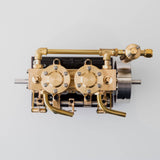 Stirlingkit KACIO LS2-13S Two Cylinder Reciprocating Steam Engine Model for 80-120CM Steamship, view 6