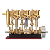 Stirlingkit KACIO LS3-13S Three Cylinder Triple Steam Engine Model for 80-120CM Steamship, view 2