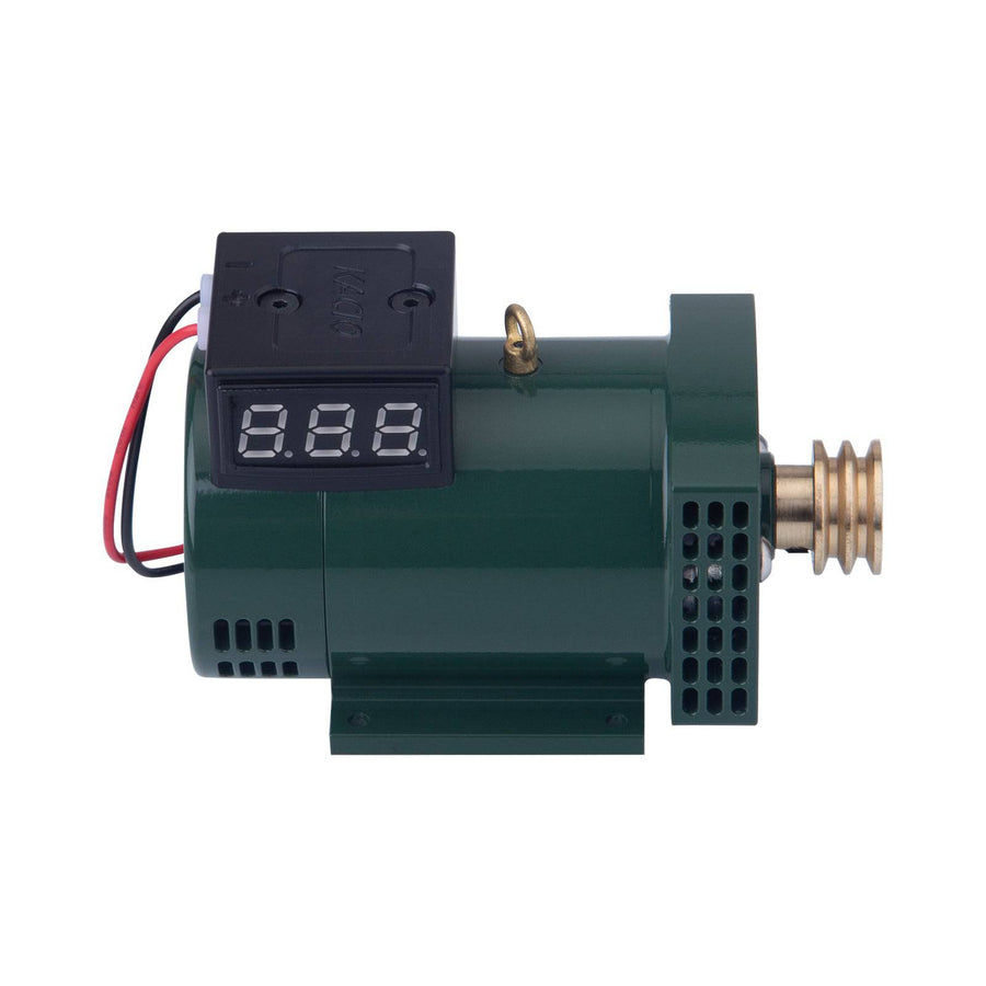 Stirlingkit KACIO RS445-1 12V 1A DC Generator with Digital Voltmeter for Whippet Steam Engine