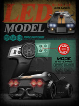 Stirlingkit KAMTOM Mini RC Drift Car with Supercharger 1/32 RTR, view 5