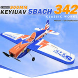 Stirlingkit KEYIUAV SBACH 342 Electric RC Airplane 3D Aerobatic Glider Aircraft RTF, view 5