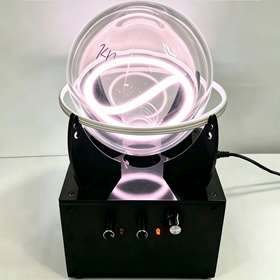 Stirlingkit Krypton Gas Glow Ring Reactor 166mm Plasma Bead Generator Physical Toy