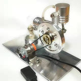 Stirlingkit L-shape Single Cylinder Stirling Engine Model with Night Light, view 3