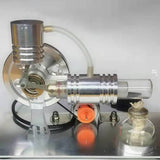 Stirlingkit L-shape Single Cylinder Stirling Engine Model with Night Light, view 5
