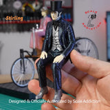 Stirlingkit Lady & Gentleman Figures The Victorian Passenger Set for TECHING DM229 First Automobile Model Kits, view 6