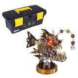Stirlingkit Lantern Fish 3D DIY Steampunk Lanternfish Anglerfish Lamp3D Metal Model Kits 700PCS, view 2