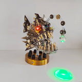 Stirlingkit Lantern Fish 3D DIY Steampunk Lanternfish Anglerfish Lamp3D Metal Model Kits 700PCS, view 3