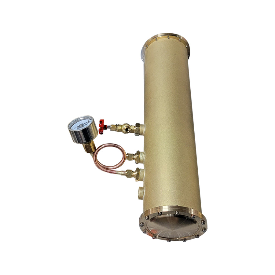 Stirlingkit Large Gas Tank for KACIO WS100L/WS100XL Horizontal Steam Boiler Model