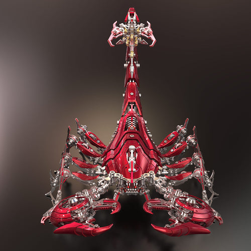 Stirlingkit Large Mechanical 3D Metal War Scorpion Model Kit for Adults 1073PCS