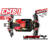 Stirlingkit LC Racing EMB-1H 1/14 2.4G 4WD Brushless Remote Control Off Road Drifting Racing Car 50+KM/H RTR Version, view 6