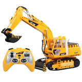 Stirlingkit LCF 1/16 2.4GHz 16CH Multifunctional Excavator Grab RC Construction Vehicle Model with Smoke Effect, view 3