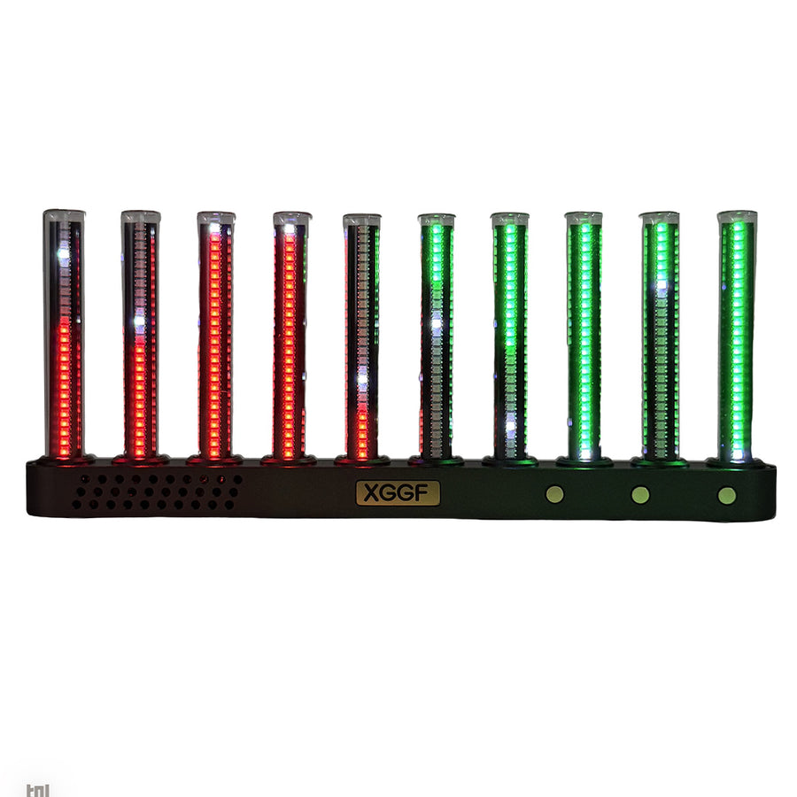 Stirlingkit LED Spectrum Analyzer Music Light Gaming Room Desk Toy