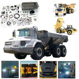 Stirlingkit LESU AT60H 1/16 6WD Full Metal Hydraulic Articulated RC  Brushless Truck Model with light - KIT Version, view 2