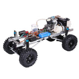 Stirlingkit Level 15 Methanol Engine DIY 4WD Electric Generator with Reverse Function 2.4G RC Off-road Climbing Car Model(Has been installed), view 3