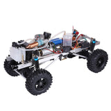 Stirlingkit Level 15 Methanol Engine DIY 4WD Electric Generator with Reverse Function 2.4G RC Off-road Climbing Car Model(Has been installed), view 4