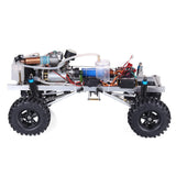 Stirlingkit Level 15 Methanol Engine DIY 4WD Electric Generator with Reverse Function 2.4G RC Off-road Climbing Car Model(Has been installed), view 5