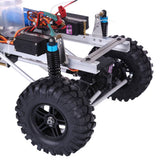 Stirlingkit Level 15 Methanol Engine DIY 4WD Electric Generator with Reverse Function 2.4G RC Off-road Climbing Car Model(Has been installed), view 6