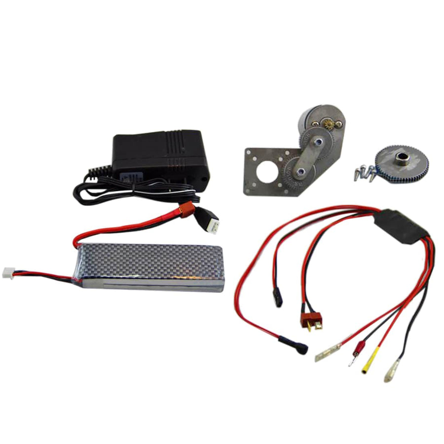 Stirlingkit Level 18 Methanol Engine Electric Start Modified Kit for HSP Car SH VX Engine