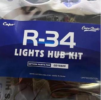 Stirlingkit Light Hub Kit for CAPO Skyline GTR R34 Car Model