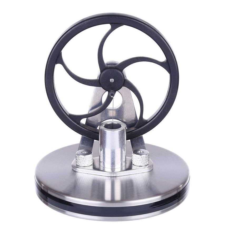 Stirlingkit Low Temperature Difference Stirling Engine Black Magnetic Coffee Stirling Toy Gift Decor Collection