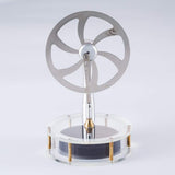 Stirlingkit Low Temperature Stirling Engine Kit DIY Motor Steam Heat Education Model Toy Kit, view 2