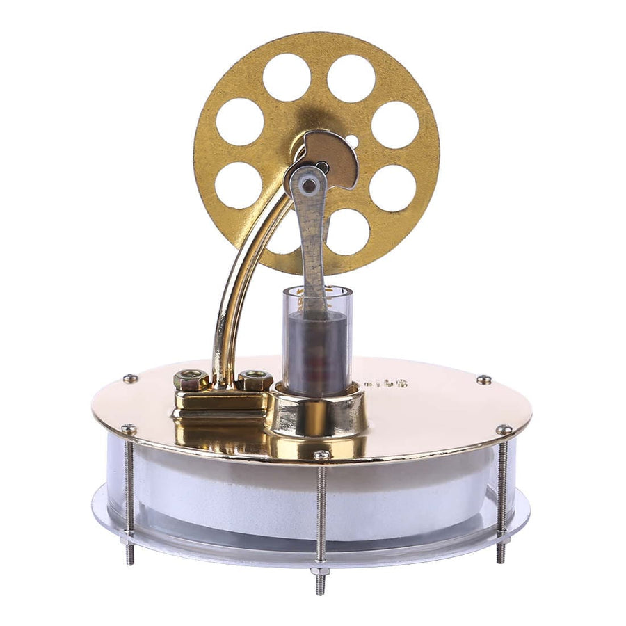 Stirlingkit Low Temperature Stirling Engine Kit Golden Stirling Engine Model