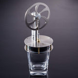Stirlingkit Low Temperature Stirling Engine Solar Energy DIY All-metal Stem Steam Model Kit, view 3