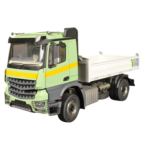 Stirlingkit LXY RC 1/14 4×4 Metal Hydraulic Dump Truck Construction Machinery Vehicle Model with 3-Speed Gearbox & Differential Lock