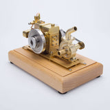 Stirlingkit M12 Mini OHV Pushrod Gasoline Model Engine with Impeller Water Pump P70, view 2