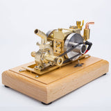 Stirlingkit M12 Mini OHV Pushrod Gasoline Model Engine with Impeller Water Pump P70, view 4