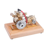 Stirlingkit M12B-P 1.6cc Single Cylinder 4 Stroke Gasoline Watercooled Engine Model with Gear Reducer, view 2