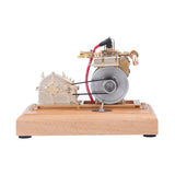Stirlingkit M12B-P 1.6cc Single Cylinder 4 Stroke Gasoline Watercooled Engine Model with Gear Reducer, view 3