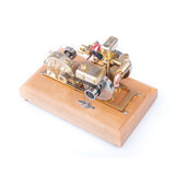 Stirlingkit M12B-P 1.6cc Single Cylinder 4 Stroke Gasoline Watercooled Engine Model with Gear Reducer, view 4