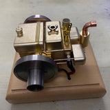 Stirlingkit M12C Mini Gasoline 3.2cc Water Cooled 2-Cylinder 4 Stroke Petrol Engine Model Desktop Toy, view 2