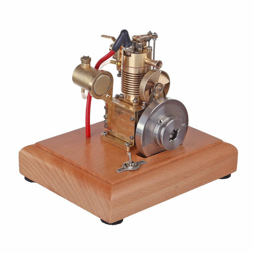 Stirlingkit M16 1.6cc Mini Vertical 4 Stroke Gasoline Engine Model Air-cooled Cooling Structure