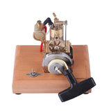 Stirlingkit M16 1.6cc Mini Vertical 4 Stroke Gasoline Engine Model Air-cooled Cooling Structure, view 4