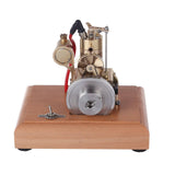 Stirlingkit M16 1.6cc Mini Vertical 4 Stroke Gasoline Engine Model Air-cooled Cooling Structure, view 5