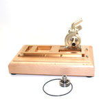 Stirlingkit M16 Wooden Base with Water Pump Upgrade Kit for M16C Mini Vertical Gasoline Engine, view 5