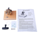 Stirlingkit M19 1.6cc SAM Hit and Miss Vertical 4 Stroke Mini Gasoline ICE Engine with Flyball Governor, view 4