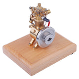 Stirlingkit M19 1.6cc SAM Hit and Miss Vertical 4 Stroke Mini Gasoline ICE Engine with Flyball Governor, view 5