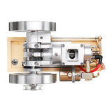 Stirlingkit M93 Upgrade Horizontal Hit and Miss Engine With Speed Governor Gasoline Water Cooled ICE Engine, view 3