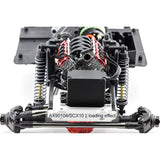 Stirlingkit MAD RC V8 Engine Bracket for AX90104 SCX10Ⅱ Model Car, view 2