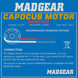 Stirlingkit MAGGEAR 27000 Motor 30A ESC Kit CAPO CUB2 1:18 RC Car OP Upgrade, view 2