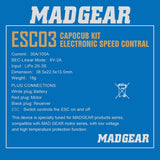 Stirlingkit MAGGEAR 27000 Motor 30A ESC Kit CAPO CUB2 1:18 RC Car OP Upgrade, view 3