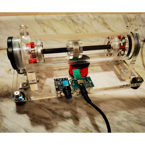 Stirlingkit Magnetic Levitation Vacuum Brushless Motor 50,000 RPM STEM Physics Demonstrator