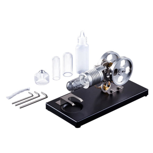 Stirlingkit Manson Hot Air Single Cylinder Stirling Engine Engine Model Free Energy