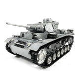 Stirlingkit MATO 1:16 WWII German Panzer III Full Metal Remote Control Military Tank Model -  Shot Version, view 2