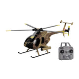 Stirlingkit RC ERA MD500 C189 Little Bird Aircraft Model 1/28 2.4G 4CH Single-Rotor RC Helicopter Model - RTF Version, view 2